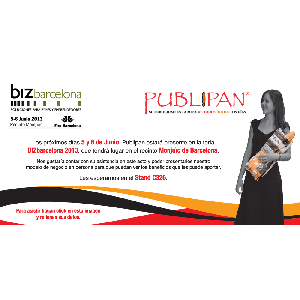PUBLIPAN presenta su franquicia en la feria Biz Barcelona 2013